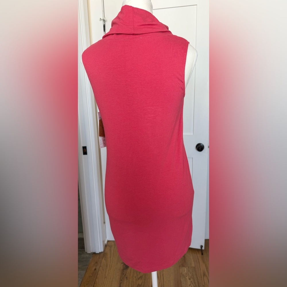 NWT FIG Clothing Sleeveless Cowl Neck Minidress/Tunic | Size Small - Picture 2 of 4